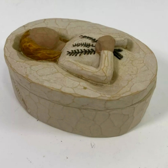 2004 Susan Lordi Willow Tree Remembrance Box of Memories Sm Trinket/ Ring Box - Picture 10 of 11